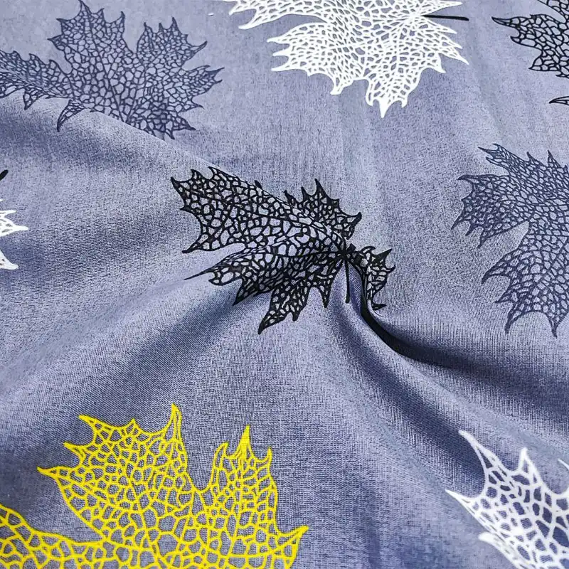 پارچه ملحفه طرح برگ سوزنی B