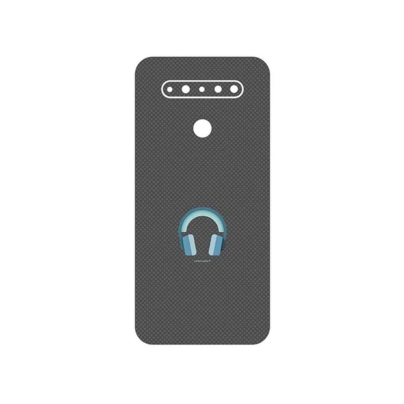 برچسب پوششی ماهوت مدل Minimal Headphone Icon مناسب برای گوشی موبایل ال جی K51s