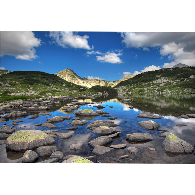 تابلو شاسی مدل رودخانه و سنگ و کوه T7222