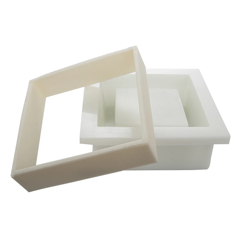 قالب مربع صفوی زاده مدل سیلیکونی زیرسیگاری کد DCO2038 به همراه پس قالب