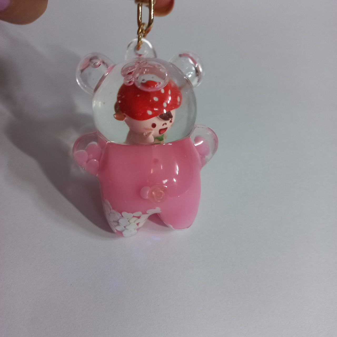 جاکلیدی دخترانه مدل فانتزی آکواریومی طرح خرس جاکلیدی دخترانه مدل فانتزی آکواریومی طرح خرس