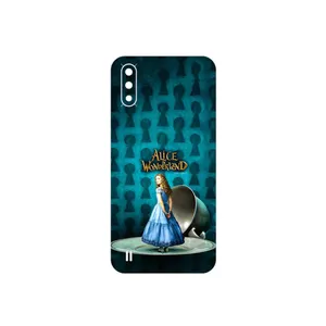 MAHOOT Alice in Wonderland Cover Sticker for Samsung Galaxy A01