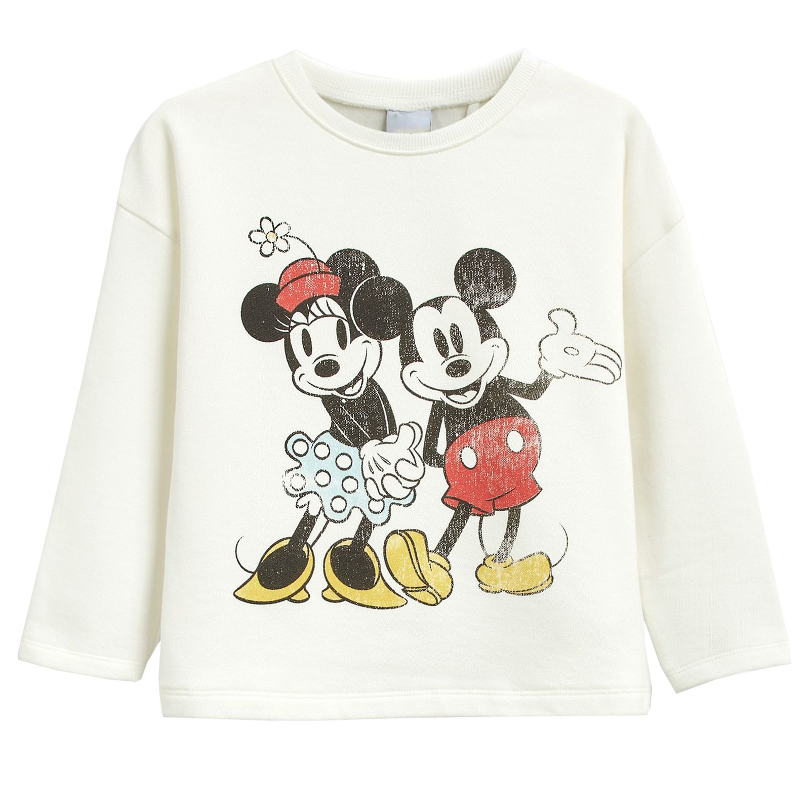 تی شرت آستین بلند دخترانه نکست مدل Mickey Mouse -  - 1