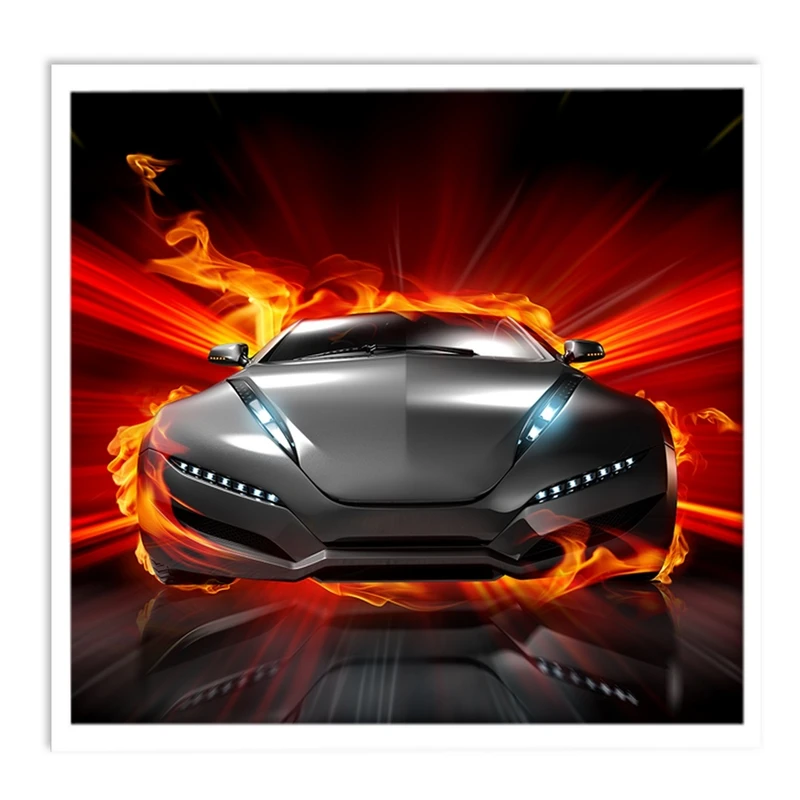 تابلو بکلیت طرح مسابقه ی ماشین سواری مدل W-S15752