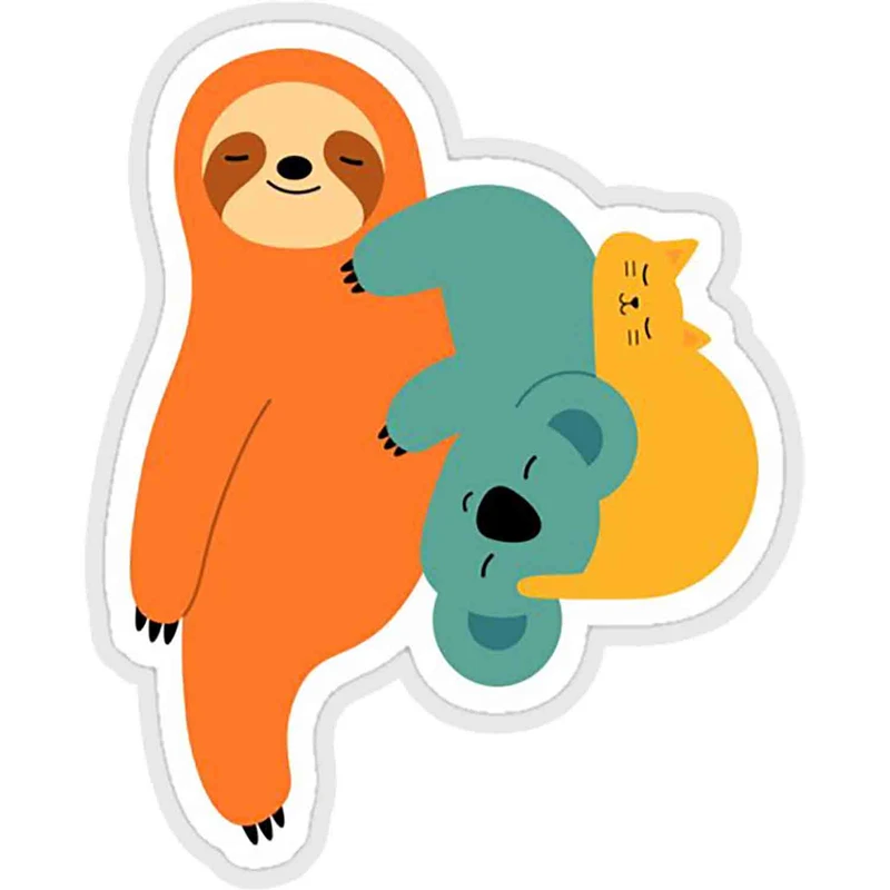 استیکر لپ تاپ طرح being lazy کدST169