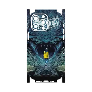MAHOOT Dark-FullSkin Cover Sticker for Apple iPhone 15 Pro Max