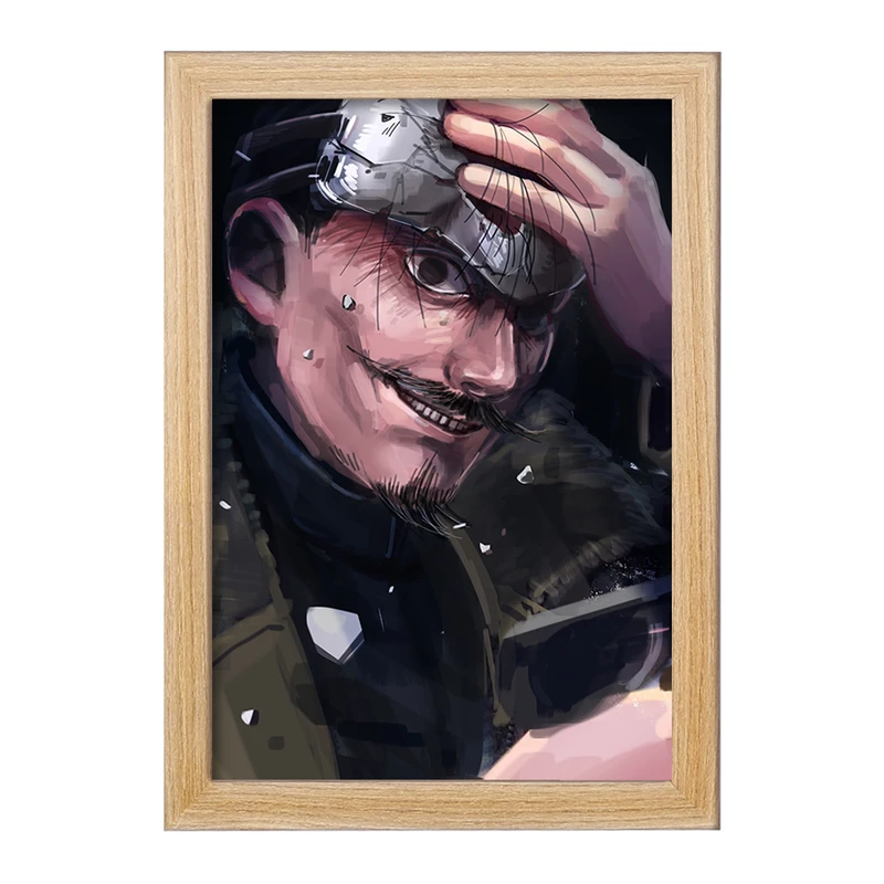 تابلو خندالو مدل توکوشیرو انیمه کامویی طلایی Golden Kamuy کد 23750