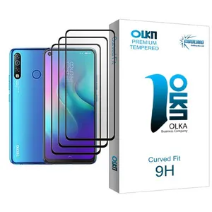 Cooling Olka Glass MIX003 Screen Protector For  Camon 12 Air Pack Of 3