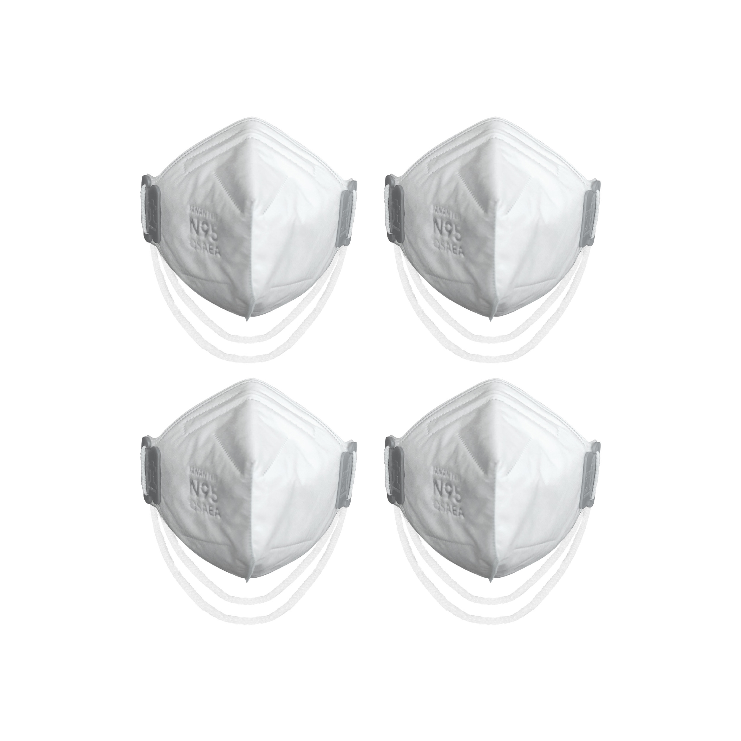 ماسک تنفسی جانان طب مدل N95  مجموعه 4 عددی
