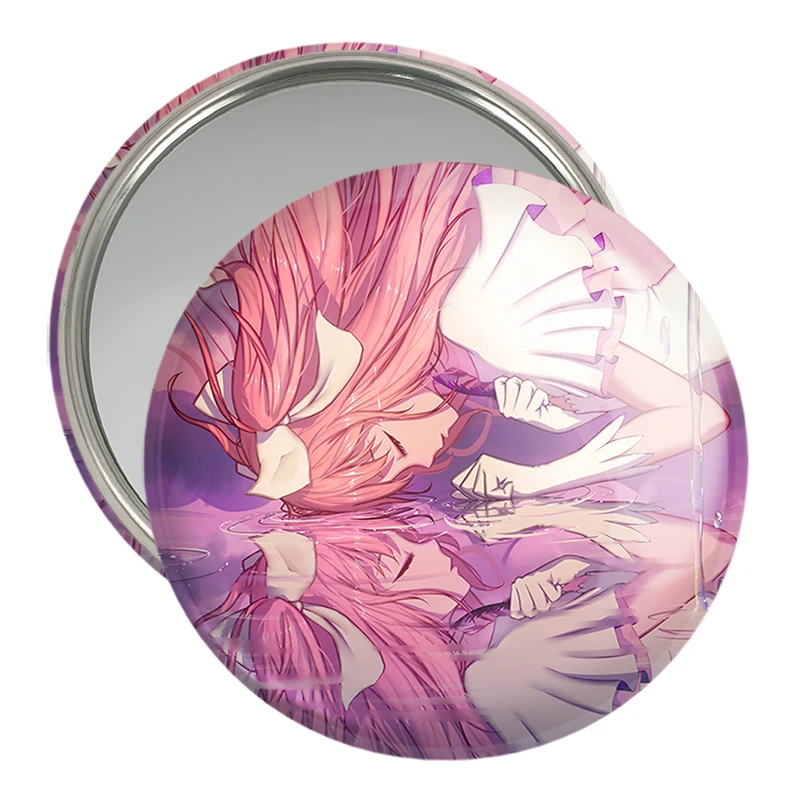 آینه جیبی خندالو مدل مادوکا کانام انیمه مادوکا مجیکا Madoka Magica  کد 18394