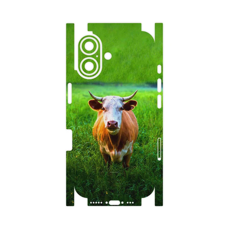 برچسب پوششی ماهوت مدل Cow-FullSkin مناسب برای گوشی موبایل اپل iPhone 16