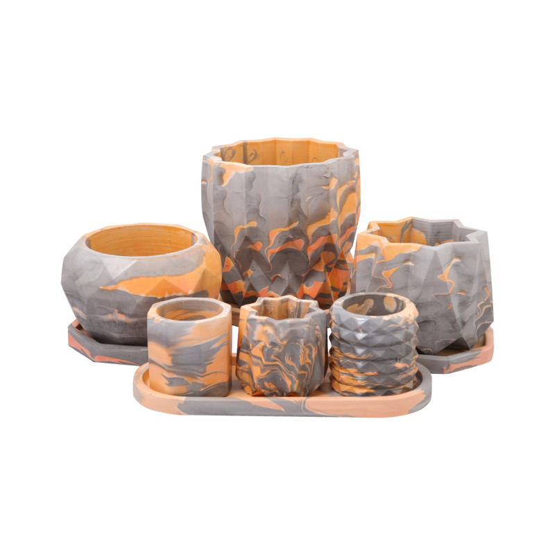 گلدان مدل آسا کد 93 بسته 6 عددی