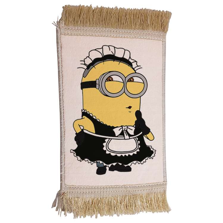 فرش ماشینی دیوارکوب مدل مینیون کد 96