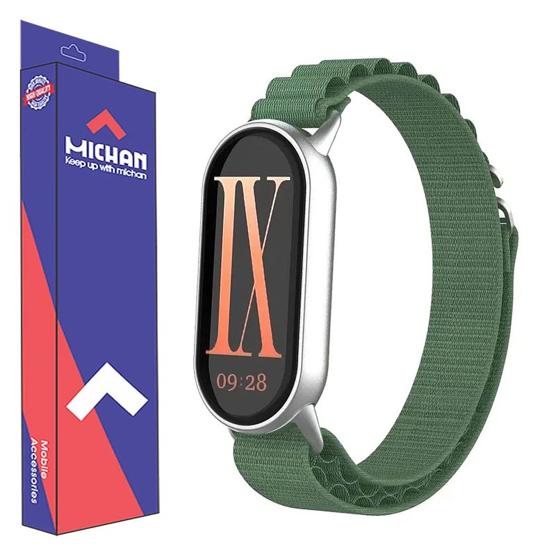 بند میچان مدل Alpine Loop مناسب برای مچ بند هوشمند شیائومی Mi Band 8