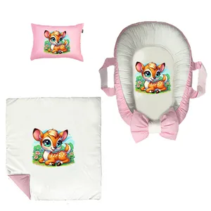 سرویس خواب 3 تکه نوزاد مدل آهو کد DKBP98-set