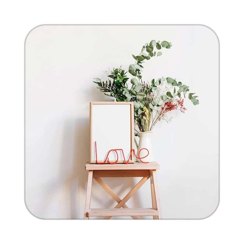 زیر لیوانی کاکتی طرح گل مدل mp18054