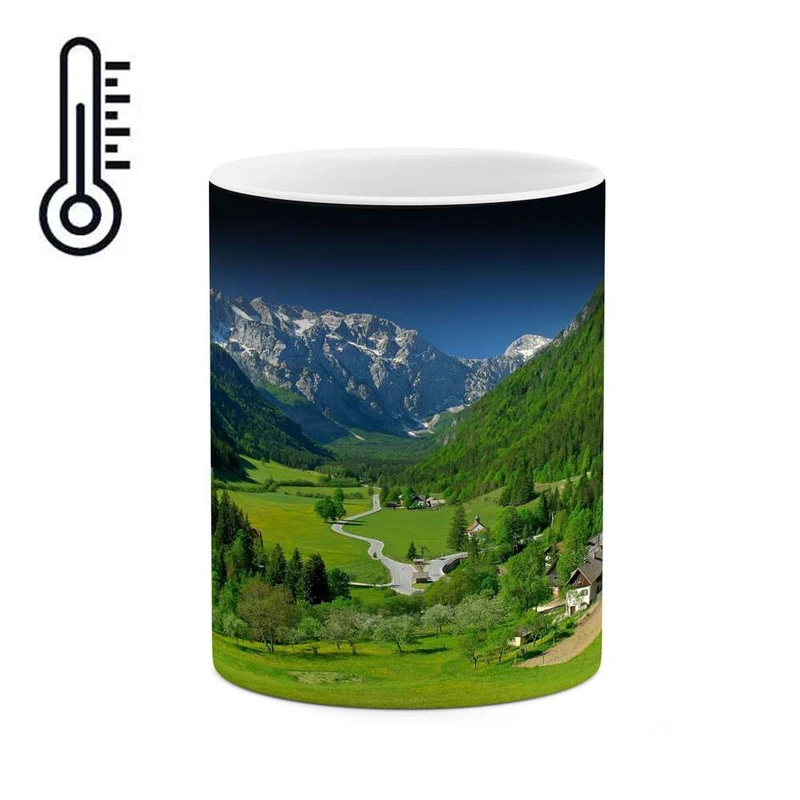 ماگ حرارتی کاکتی مدل منظره کد mgh13138