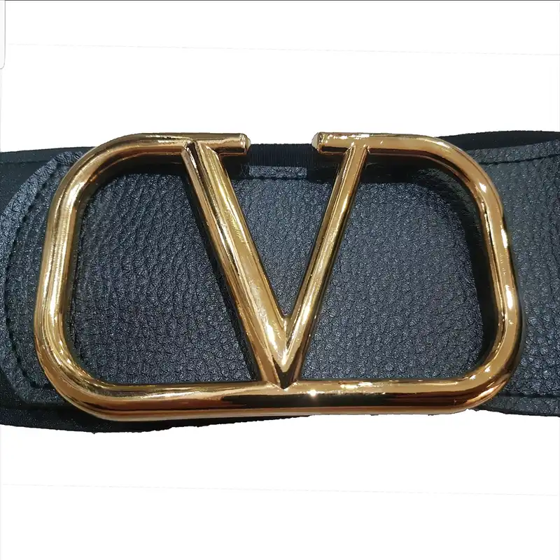 کمربند زنانه مدل پهن سگک دار کشی