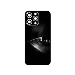 MAHOOT Black Portrait Cover Sticker for Apple iPhone 14 Pro Max