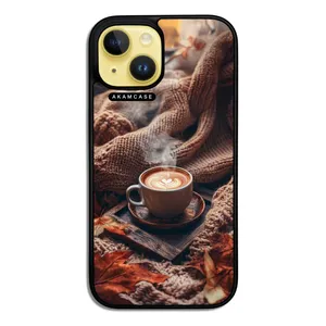 AKAM AMC-WA15-COFFEE-17 Cover For Apple iPhone 15