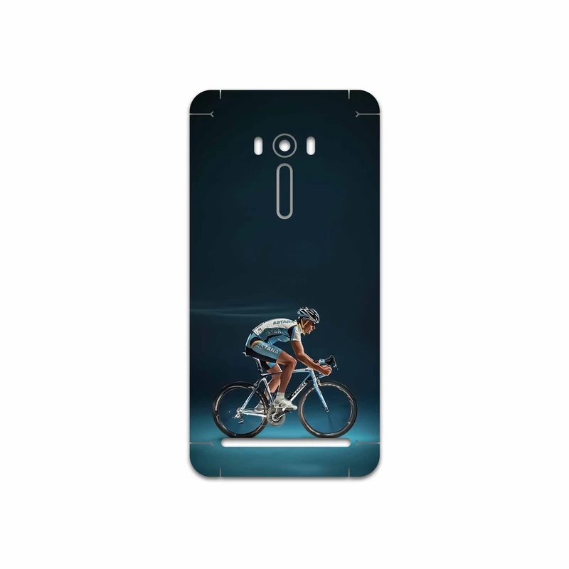 برچسب پوششی ماهوت مدل Road cycling مناسب برای گوشی موبایل ایسوس ZenFone Selfie