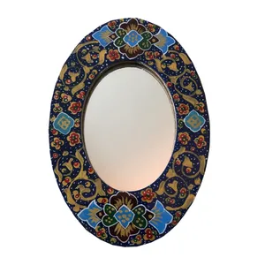 قاب آینه خاتم کاری مدل تذهیب کد 4309