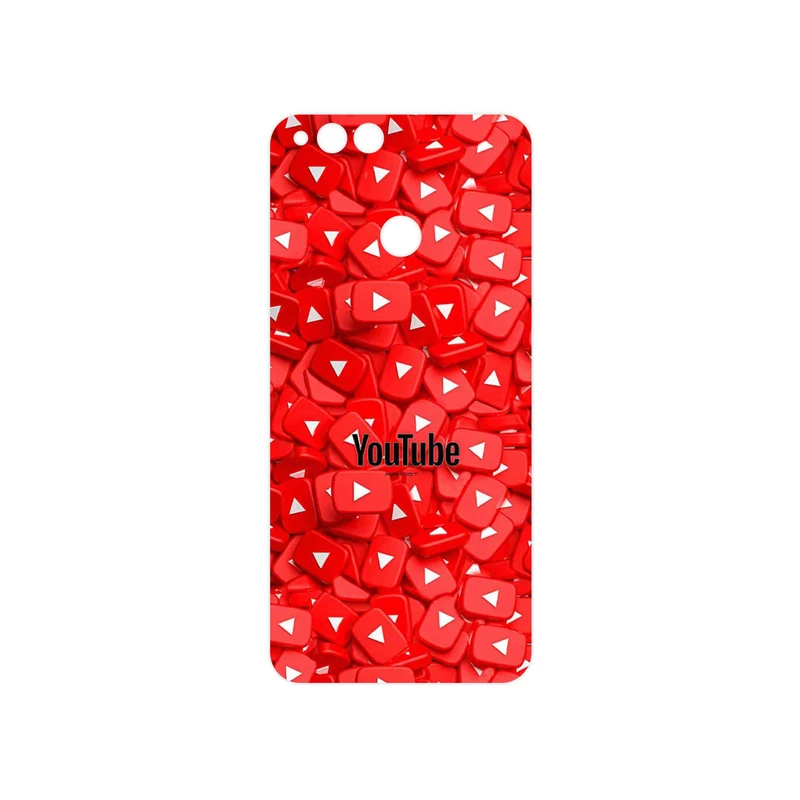 برچسب پوششی ماهوت مدل Youtube مناسب برای گوشی موبایل آنر 7X