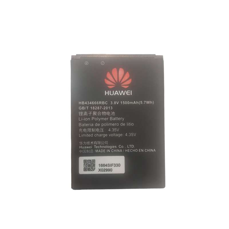باتری هوآوی مدل HB434666RBC ظرفیت 1500 میلی آمپر مناسب برای مودم E5573/E5577 باتری هوآوی مدل HB434666RBC ظرفیت 1500 میلی آمپر مناسب برای مودم E5573/E5577