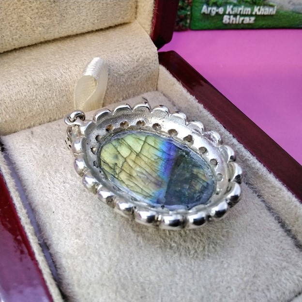 آویز گردنبند نقره زنانه مدل glsr-2005 آویز گردنبند نقره زنانه مدل glsr-2005