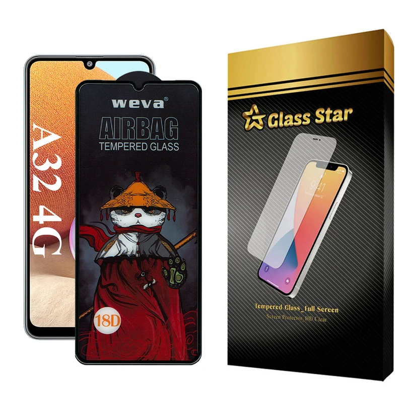 محافظ صفحه نمایش گلس استار مدل AIRGA مناسب برای گوشی موبایل سامسونگ Galaxy A32 4G
