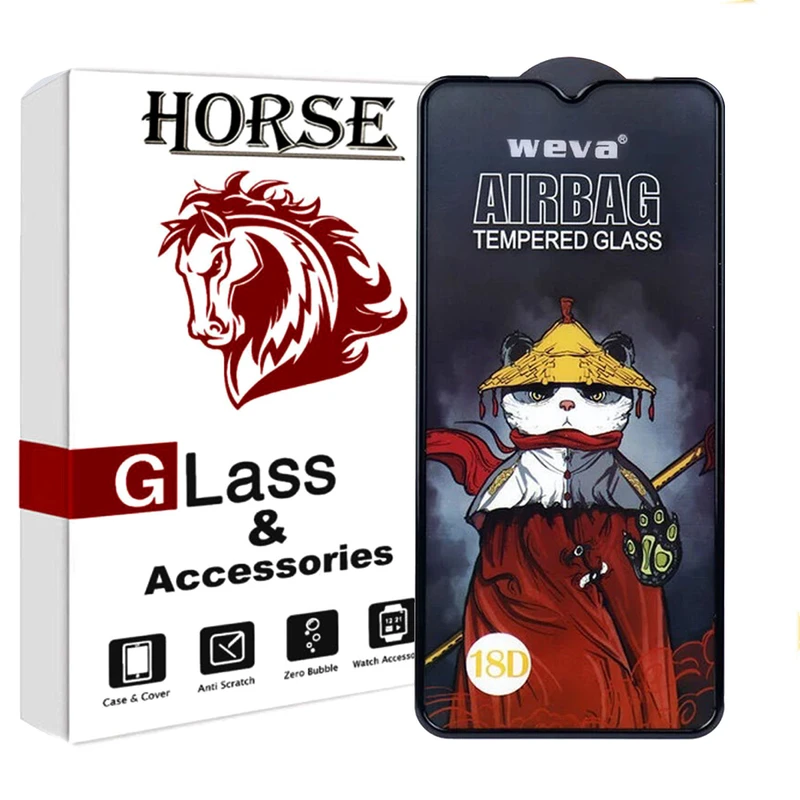 محافظ صفحه نمایش ایربگ هورس مدل SIFUHORS مناسب برای گوشی موبایل سامسونگ  Galaxy A14 4G