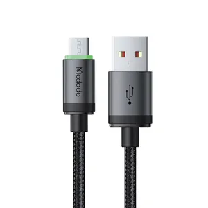 کابل تبدیل USB به MicroUSB مک دودو مدل MCCA399 LED Version طول 1 متر