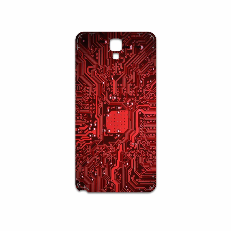 برچسب پوششی ماهوت مدل Red Printed Circuit Board مناسب برای گوشی موبایل سامسونگ Galaxy Note 3 Neo
