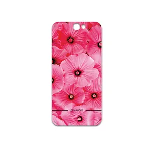 MAHOOT Pink-Flower Cover Sticker for HTC One A9