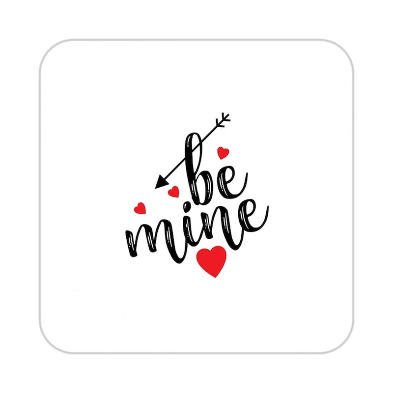 زیر لیوانی کاکتی طرح عاشقانه مدل mp36474