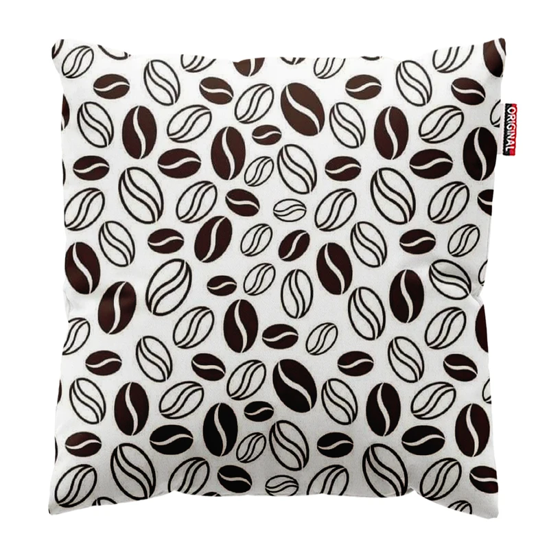 کوسن پاد آفرین طرح قهوه کافی کافه coffee کد 3990 سایز 40*40 سانتی متر