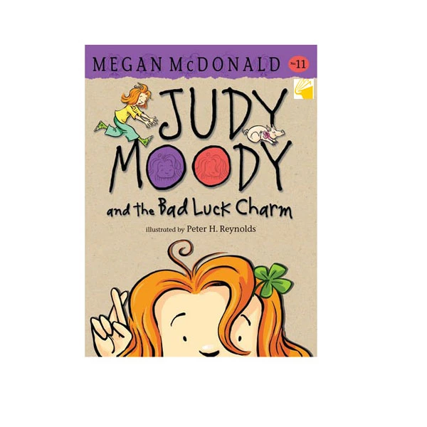 کتاب JUDY MOODY AND THE BAD LUCK CHARM اثر Megan McDonald انتشارات معیار علم