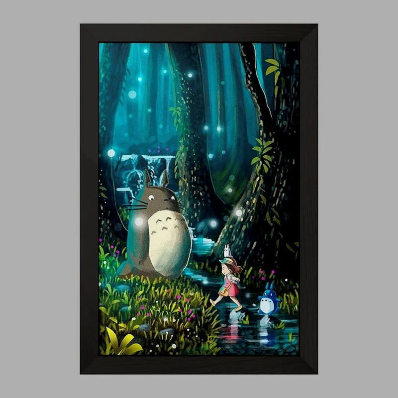 تابلو خندالو مدل توتورو و می انیمه توتورو  Totoro  کد 12815