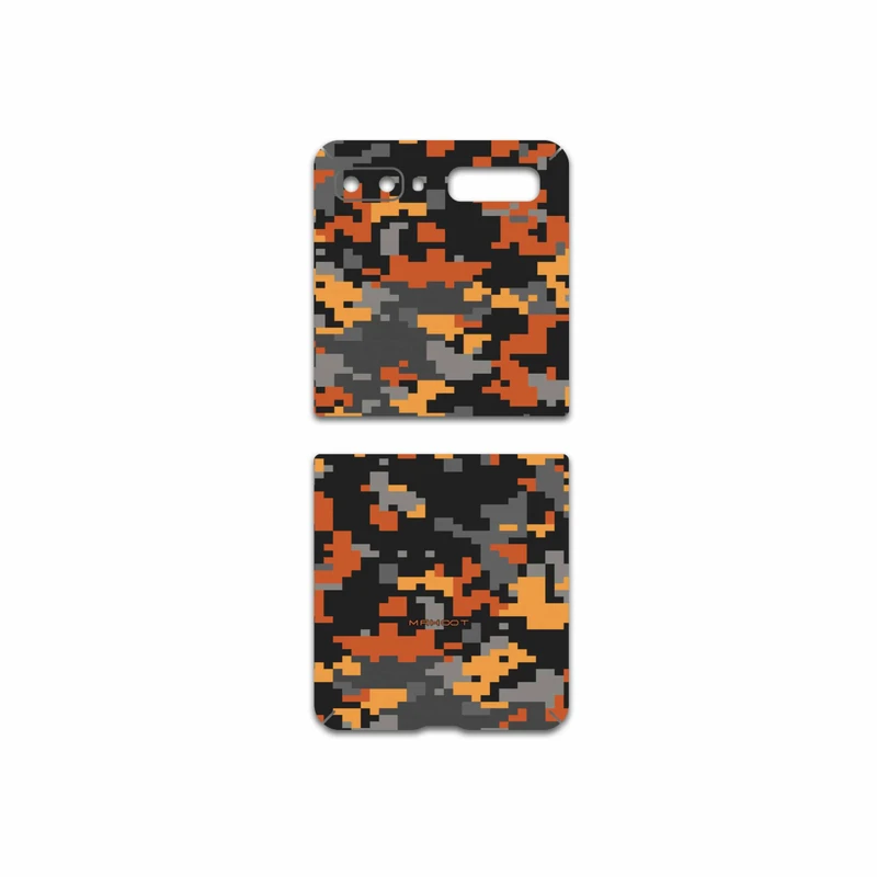برچسب پوششی ماهوت مدل Army-Autumn-pixel مناسب برای گوشی موبایل سامسونگ Galaxy Z Flip