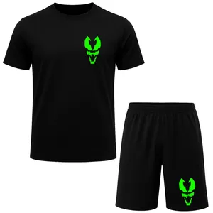 ست تیشرت آستین کوتاه و شلوارک راحتی مردانه مدل A41