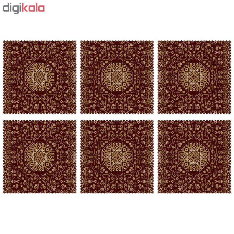 زیربشقابی مدل U1-42452 بسته 6 عددی