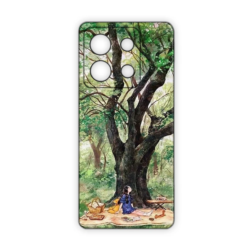 کاور مدل دخترانه کد 235 مناسب برای گوشی موبایل شیائومی Redmi Note 13 4G