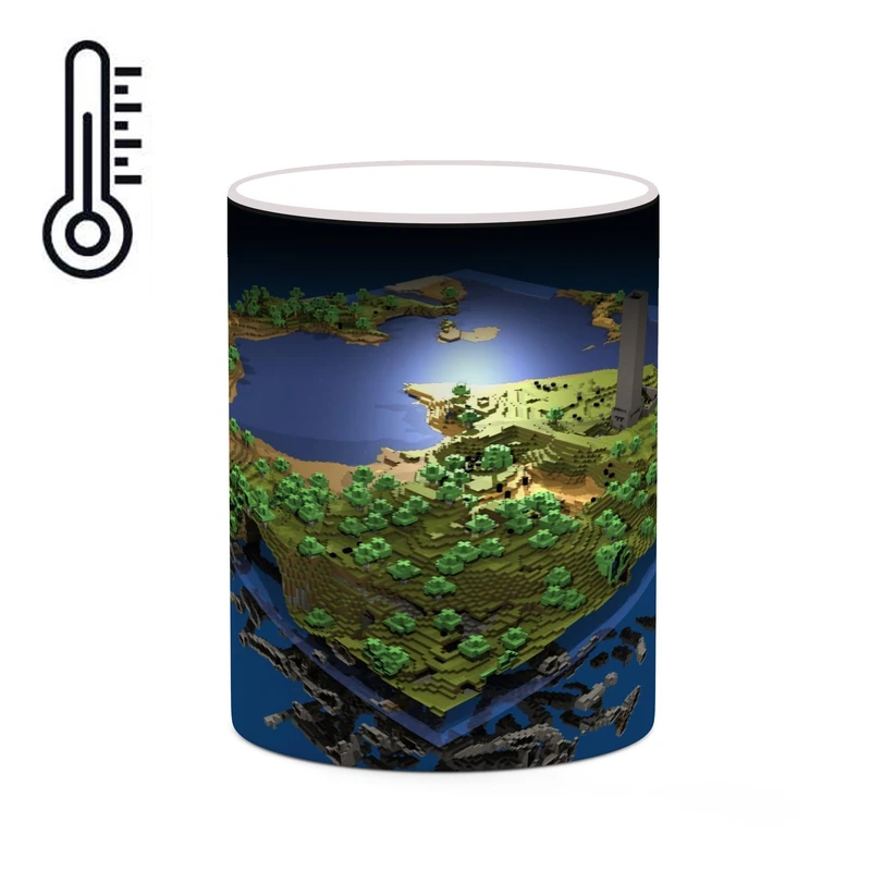 ماگ حرارتی کاکتی طرح ماینکرافت minecraft مدل mgh41452