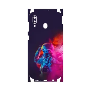 MAHOOT Smoke Rainbow Digital Art 1-FullSkin Cover Sticker for Samsung Galaxy M10s