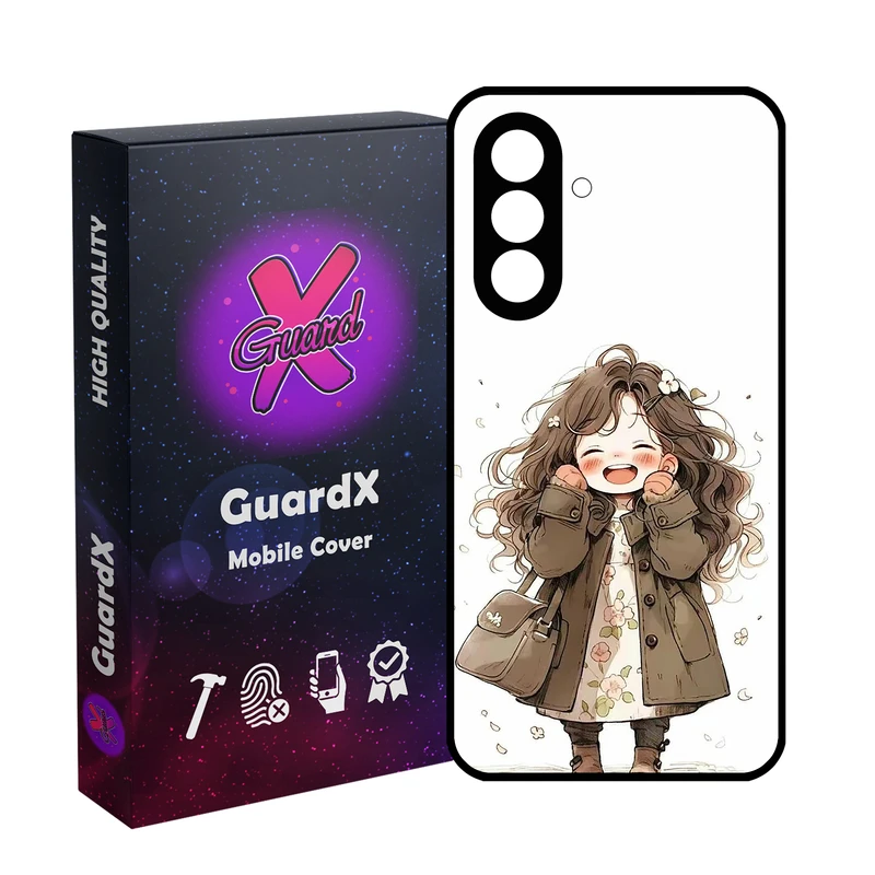 کاور گارد ایکس طرح دختر مدل 10719 مناسب برای گوشی موبایل سامسونگ Galaxy A56 / A56 5G