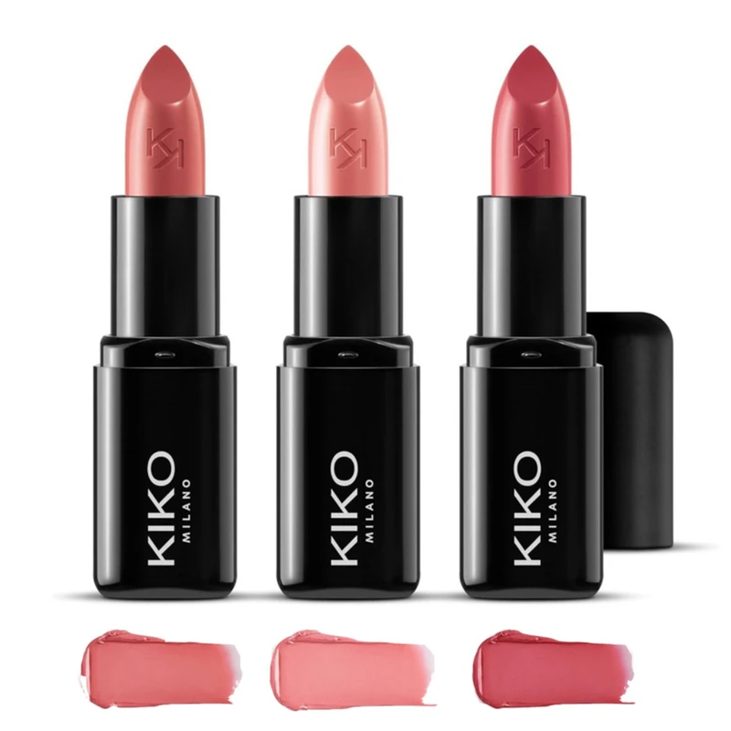  رژ جامد مات کیکو میلانو مدل smart fusion مجموعه 3 عددی