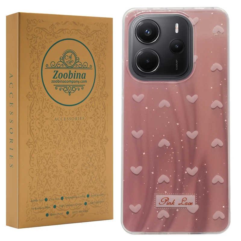 کاور زوبینا مدل Vena مناسب برای گوشی موبایل شیائومی Redmi Note 14 4G