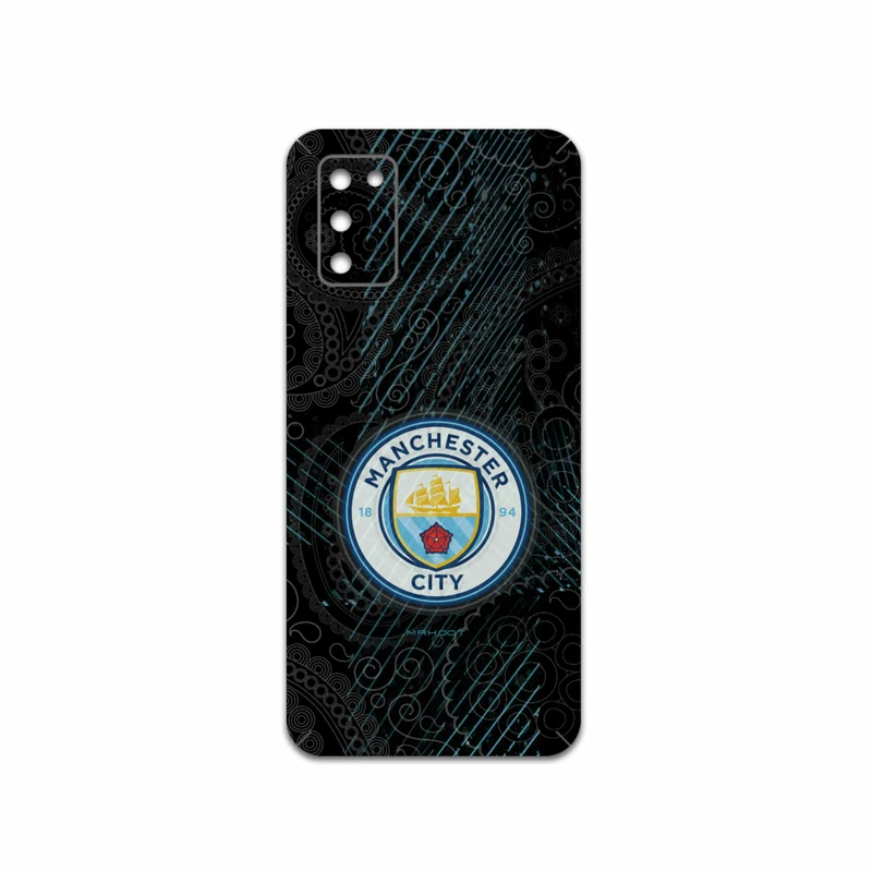 برچسب پوششی ماهوت مدل Manchester-City مناسب برای گوشی موبایل سامسونگ Galaxy A03S