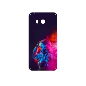 MAHOOT Smoke Rainbow Digital Art 1 Cover Sticker for HTC U11