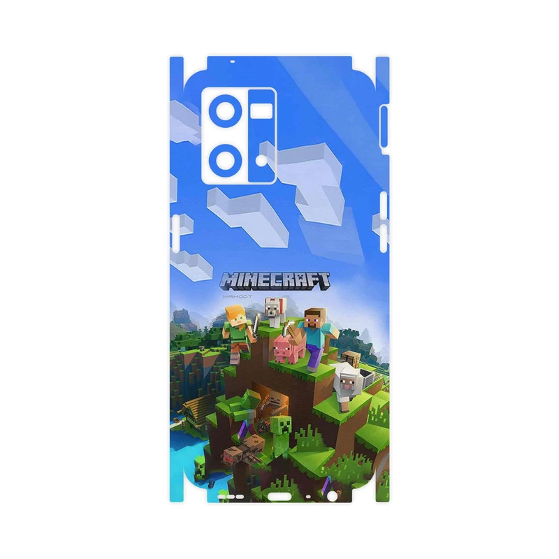 برچسب پوششی ماهوت مدل Minecraft_Game-FullSkin مناسب برای گوشی موبایل اپو Reno 8 4G